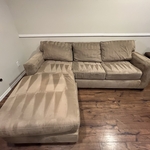Sofa cleaned
