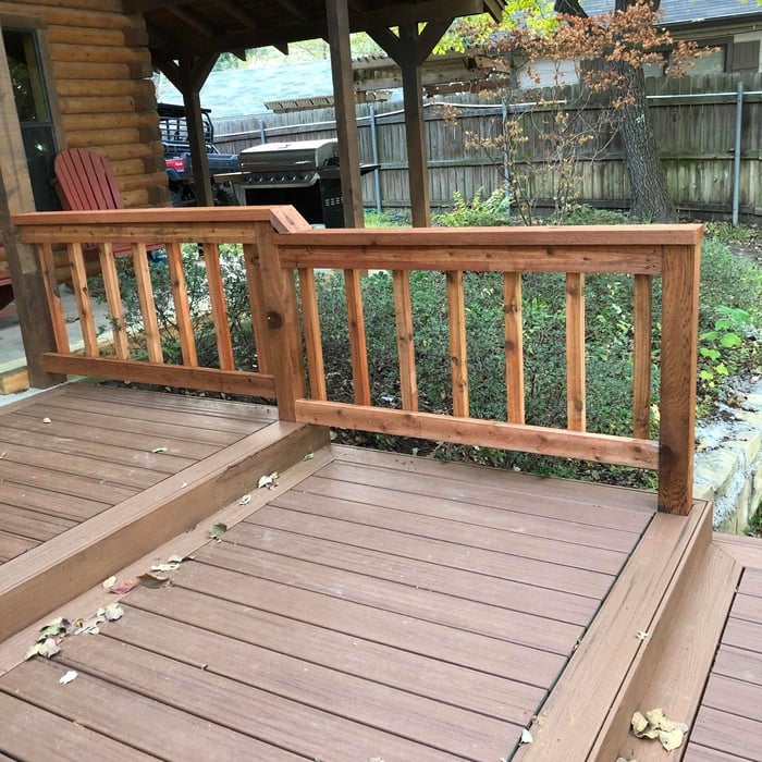 Composite porch