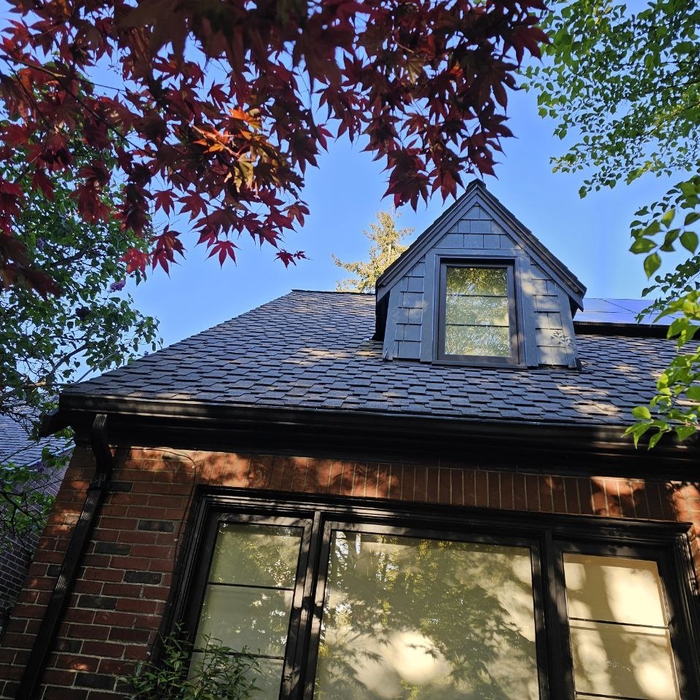 James Hardie Panels in Iron Gray