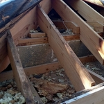 Remove decking & replace.