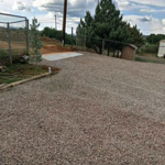 Concrete approach for driveway