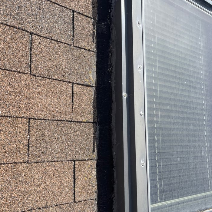 Sky light drip flashing