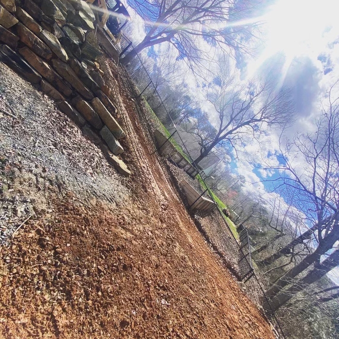Gravel lakeside job
