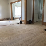 Wood floor refinish