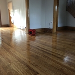 Wood floor refinish