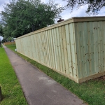 Board & Batten Privacy Fence