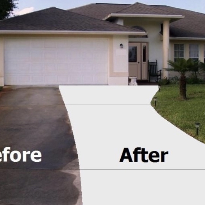 Pressure Washing Project