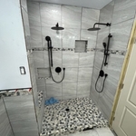 new shower