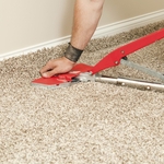 Custom carpet services.