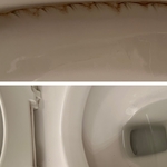 Ring stain in toilet