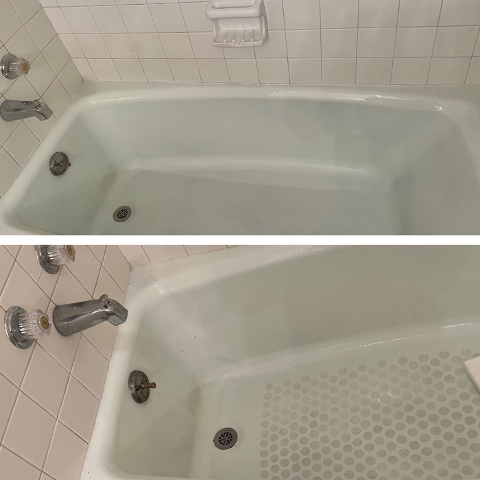 Bathroom after/before