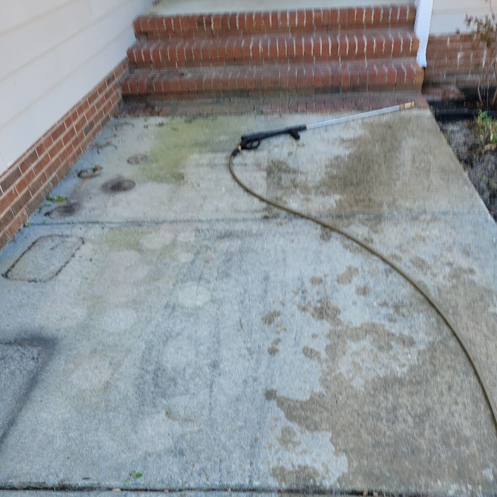 Pressure Washing Project