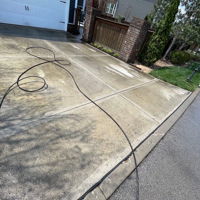 Pressure Washing Project