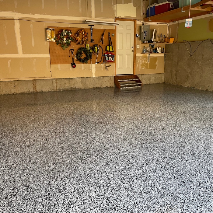 Epoxy Flake flooring