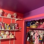 Multi color room paint job