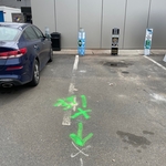Located and marked for repair