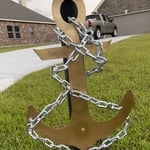 Navy anchor sign