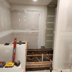 I am dropping the subfloor in the shower to make a curbless entry.