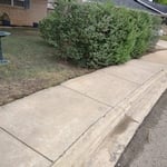Clean sidewalk