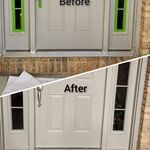 Front door repaint