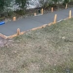 Sidewalk install