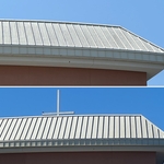 Collierville First Babtist Church Roof Clean
