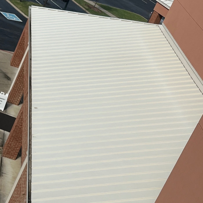 Collierville First Babtist Church Roof Clean
