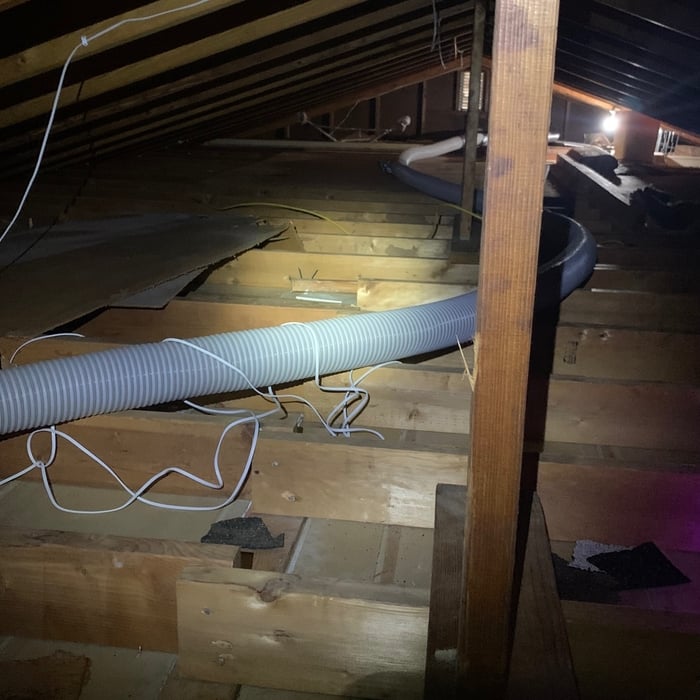 Insulation removal & sanitation