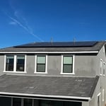 Roof top low profile sleek panels