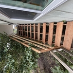 Deck stair replacement