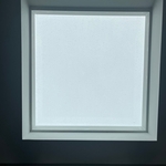 Interior of skylight opening