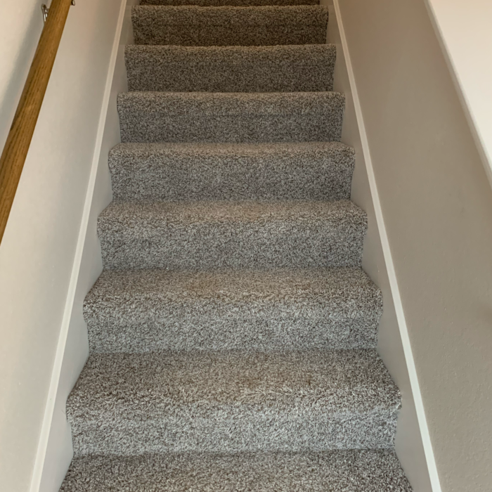 Carpet and vinyl plank installation