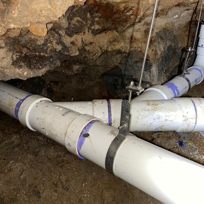 Sewer main line repair