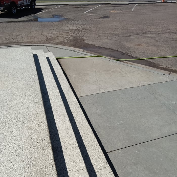 Concrete cleaning