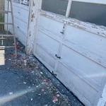 Before. Remove old paint