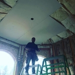 Beautiful house sheetrock
