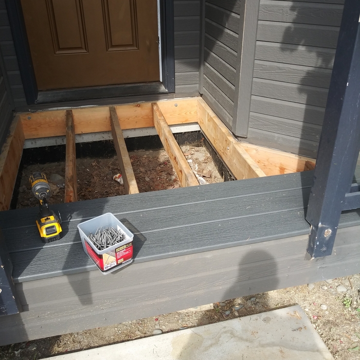 New porch