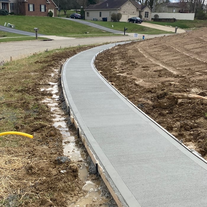 300 ft sidewalk