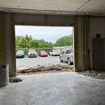 Inside view before