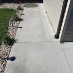 Sidewalk after