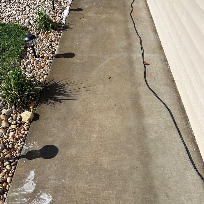 Sidewalk before