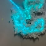 Anime storm cloud with color changing neon lights with glow up stars and planets! Good for night lights for the kids and adults!