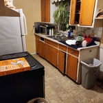 Kitchen after cleaning