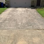 Driveway before