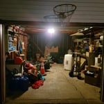 Garage clean and organizing