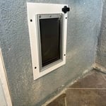 Install cat door