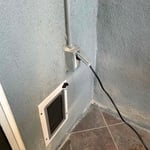 Install cat door