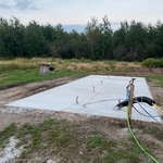 Slab for tiny house