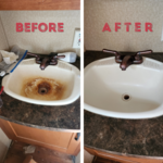 Rust/Iron buildup in sink