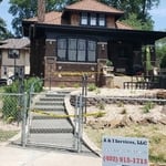 Concrete pouring - historic staircase restoration